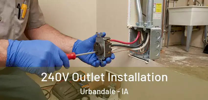  240V Outlet Installation Urbandale - IA