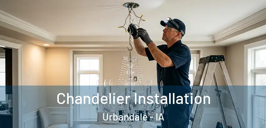 Chandelier Installation Urbandale - IA