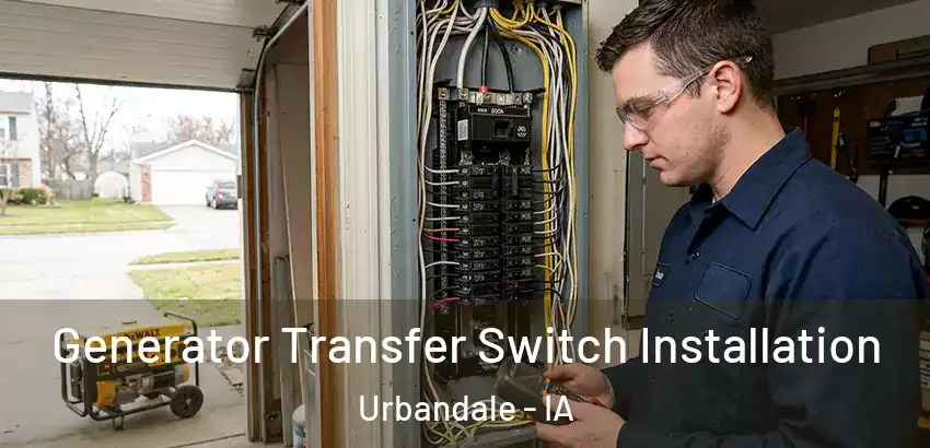  Generator Transfer Switch Installation Urbandale - IA
