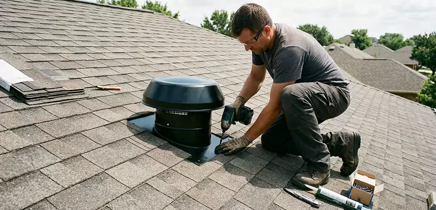 Roof Vent Fan Installation in Urbandale