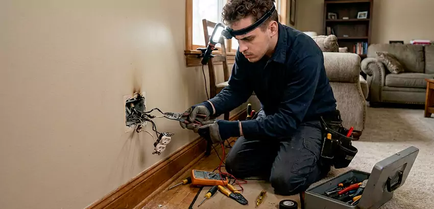 Short Circuit and Dead Outlet Repair in Urbandale