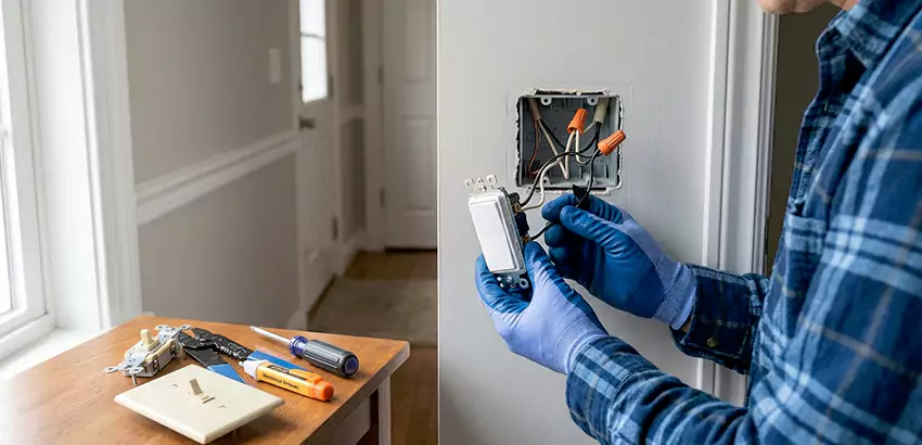 Motion Sensor Light Switch Replacement in Urbandale