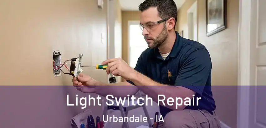 Light Switch Repair Urbandale - IA