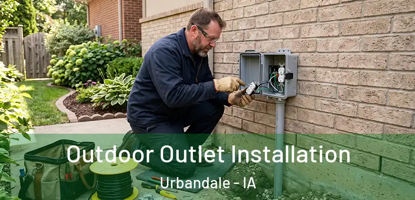 Outdoor Outlet Installation Urbandale - IA