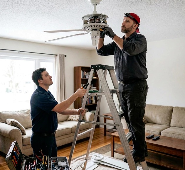 Professional Ceiling Fan Repair: Your Local Fan Specialist in Urbandale, IA